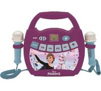 Enceinte Bluetooth La Reine des Neiges - LEXIBOOK - Effets Lumineux, Micros et Batterie Rechargeable