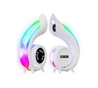 Enceinte Bluetooth LED Avec Ecran Paroles Couleurs RGB Et Lampe De Bureau