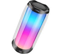 Enceinte Bluetooth LED RGB Multicolore Étanche IPX6 Son puissant 8W Noir