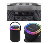 Enceinte Bluetooth - LIVOO - 5W - IPx6 - Lumière LED multicolore