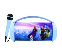 Lexibook Enceinte Bluetooth sans fil La Reine des Neiges – Lumineuse avec micro – Multicolore TU
