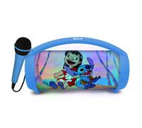 Lexibook Enceinte Bluetooth sans fil Disney Stitch – lumineuse, avec micro et batterie rechargeable