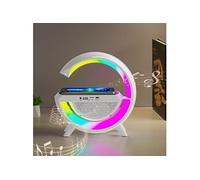 Enceinte Bluetooth Lumineuse Charge Sans Fil Haut-Parleur LED Ambiance YONIS