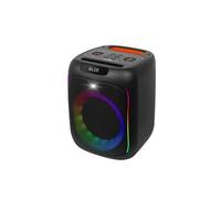 Pickering Enceinte lumineuse KUB 160 – Micro karaoké – Système audio – Noir