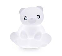 Enceinte Bluetooth Lumineuse Modèle Ourson Blanc