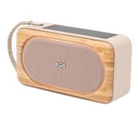 Marley Roots Solaire Enceinte Bluetooth - Petite Enceinte Bluetooth Portable pour Voyage & Exterieur, Waterproof IP67, 14h De Musique - Haut Parleur sans Fil pour Smartphone, Crème