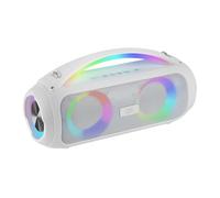 MARS GAMING Enceintes nomade Bluetooth MS-Pulse RGB (Blanc) G