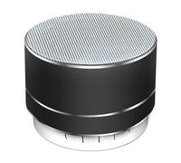 Enceinte Bluetooth Mini A10 Métal Son Puissant USB 3W Autonomie 10m Noir YONIS