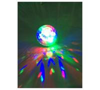 Enceinte bluetooth mini chaine lumineuse ws635bt de couleur bleu