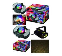 ENCEINTE BLUETOOTH MP3 + JEU DE LUMIERE ASTRO LED RGB + TELECOMMANDE + LASER MULTIPOINTS ROUGE VERT