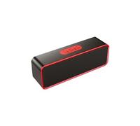 Enceinte Bluetooth Multifonctionnelle Son Stéréo Rouge