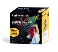 Enceinte Bluetooth - MUSICLIGHT - 20 W - Projecteur de lumière RVB - Sans fil - Nomade