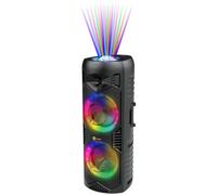 Enceinte Bluetooth N-Gear Let's Go Party 5150 Noir - 200 Watts, Lumineuse et Portable