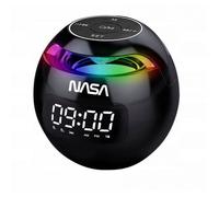 Enceinte Bluetooth NASA SP200 - 2 réveils, lampe LED RVB, Bluetooth 5.0, noir