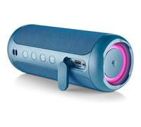 Enceinte Bluetooth NGS Roller Fury 3 60W TWS - Éclairage LED - Autonomie jusqu'à 9h - Résistance à l'eau IPX7 - Couleur Bleu