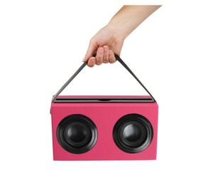 Enceinte Bluetooth Nomade Rose pour tablettes tactiles