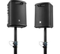 VONYX Pro X1A Pack Sono Bluetooth avec Pieds d'Enceintes 500 W