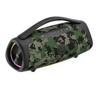 Enceinte Bluetooth Party Speaker 160W - Étanche IPX7, son ultra-puissant, autonomie 18h, design portable - Camo - Vert Vert G