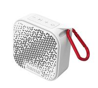 Hama Enceinte Bluetooth Pocket 3.0" (Mini Enceinte sans Fil Portable Légère, Basses intenses, Style Tendance, Étanche Eau et Poussière IP67, Autonomie 14h, USB-C, Prise Jack, 3.5W) Blanc