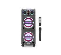 Pyle PSUFM1043BT Bluetooth PA Loudspeaker Karaoke Entertainment System, Wireless Mic