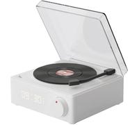 Enceinte Bluetooth portable - 1GOLD - Tourne-disque Vintage - Bluetooth 5.0 - Batterie 12h - Son stéréo HiFi