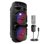 Enceinte Bluetooth Portable - Pyle - 600 W - Noir - lumières LED disco multicolores Noir G