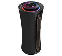 Enceinte Bluetooth Portable, 80W Peak Haut-Parleur Sans Fil avec Basses Profondes, Son Stéréo 360°, Autonomie 24h, Poignée Confortable, Lumières LED, Appairage Double TWS pour Maison, Fête, Extérieur
