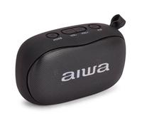 Enceinte Bluetooth portable Aiwa BS-110BK - 2x5W RMS - HyperBass - Mains libres - Noir
