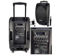 Enceinte Bluetooth portable - AUDIO CLUB - MOOV12 - 700W (350W RMS) - TWS stéréo - 2 micros UHF