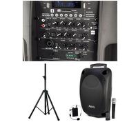 Enceinte Bluetooth portable - AUDIO CLUB - MOOV12 - 700W - Stéréo - 2 micros UHF