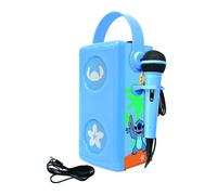 Lexibook Enceinte Bluetooth Stitch BTP185DZ lumineuse avec micro SD/TF batterie rechargeable Bleu