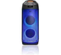Blaupunkt Enceinte Bluetooth Portable PB06DB Karaoké Entrée guitare Éclairage LED Noir
