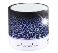 Enceinte Bluetooth Portable LED Lumineuse Mains-Libres Carte TF 32GB Noir YONIS