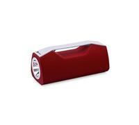 Enceinte Bluetooth Portable Lumineuse Autonomie 7h TWS & SOS Urgence Rouge