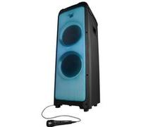 Enceinte Bluetooth portable - MEDION MD44232 - 2x80W RMS - Micro - Karaoke - DJ Pads - Light Show - Noir noir G