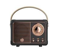 Enceinte Bluetooth Portable, Mini Enceinte Bluetooth Vintage, Port Clé USB/AUX/TF Carte, Decoration Chambre Deco Chambre
