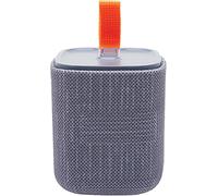 Enceinte Bluetooth Portable, Mini Enceinte sans Fil Format Compact, Haut-Parleur Design Tendance, Jusqu¿à 8 Heures d'Autonomie, Résistante aux Projections d¿Eau IPX4, Grise, 571077