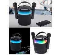 Enceinte Bluetooth portable - MUSE - Bluetooth 5.2 - Batterie 4000mAh - IPX5 - 2 micros sans fil