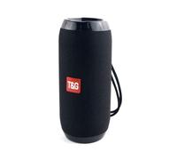 Enceinte Bluetooth Portable Noir TG117 - Haut-Parleur Sans Fil Étanche avec Son Puissant 5.3, LED RGB et Autonomie 5H