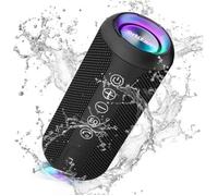 Enceinte Bluetooth Portable Ortizan - Noir - Étanche IPX7 - Autonomie 30 heures