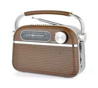 Enceinte Bluetooth Portable Rétro Radio MP3 USB SD AM FM Rechargeable