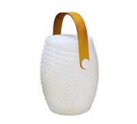 Enceinte Bluetooth portable sans fil avec lumière LED RVB 16 couleurs, télécommande, batterie rechargeable de 4000 mAh, protection des yeux, lumière douce pour chambre, camping et fête