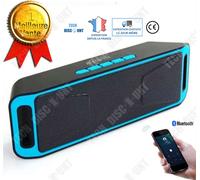 Enceinte bluetooth portable sans fil usb ordinateur haut-parleur puissant pc studio iphone samsung pas cher original carte tf