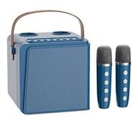 Enceinte Bluetooth Portable TWS Son HD Réduction Bruit Design Unique Dual Micro YONIS Bleu