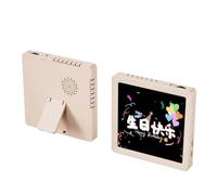 Enceinte Bluetooth pour cadre photo avec enregistreur vocal personnalisé, vertical et support, bac mural ou horizontal