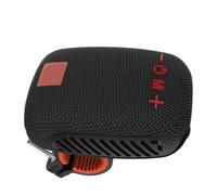 Enceinte Bluetooth pour vélo, enceinte sans fil portable et étanche pour les randonnées à vélo, radio intégrée (noire)