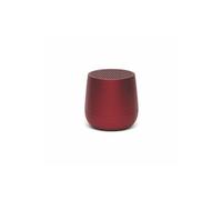 Enceinte Bluetooth rechargeable MINO PLUS ALU Aluminium Rouge foncé