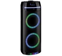 Enceinte Bluetooth - REFLEXION - Haut-parleur mobile - USB, AUX - Lecteur de CD - Noir