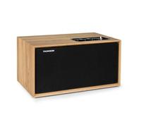 Enceinte Bluetooth résidentielle - Bluetooth 5.0 - 100W - Façade amovible - Bois