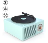 Enceinte Bluetooth rétro avec radio FM, puissance de 4,5 W, 10 heures d'autonomie, design compact, disponible en 3 couleurs